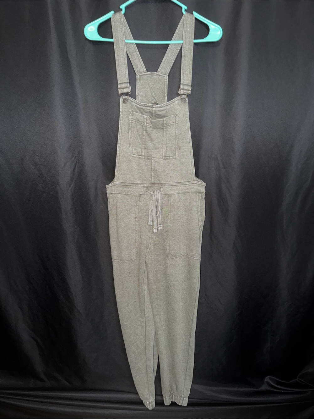 Wallflower Olive Green Soft Overall Jumpsuit